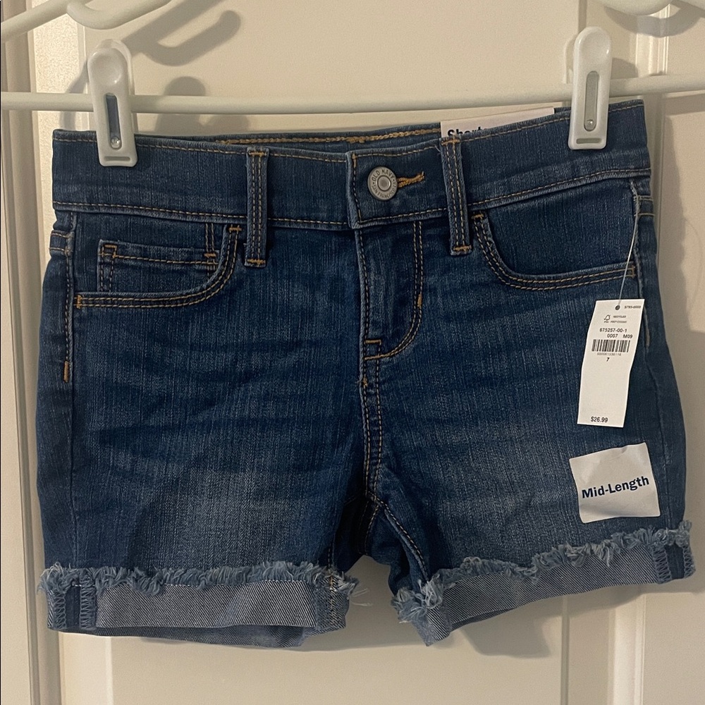 Old Navy Girls Denim Shorts - Blue
